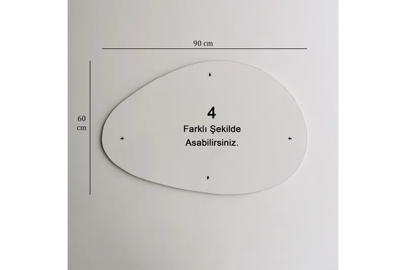 Mirror Svart - Svart - Interiør - Speil - Veggspeil