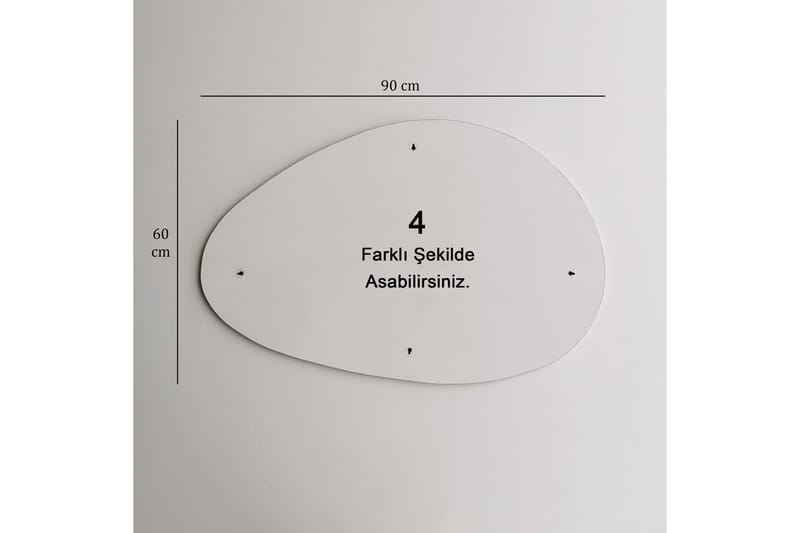 Mirror Svart - Svart - Interiør - Speil - Veggspeil