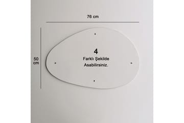 Mirror Svart - Svart - Interiør - Speil - Veggspeil