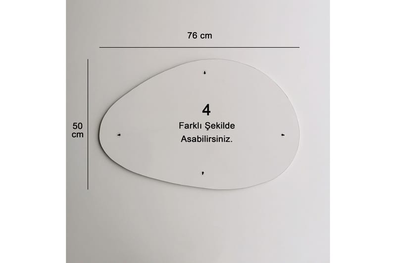 Mirror Svart - Svart - Interiør - Speil - Veggspeil