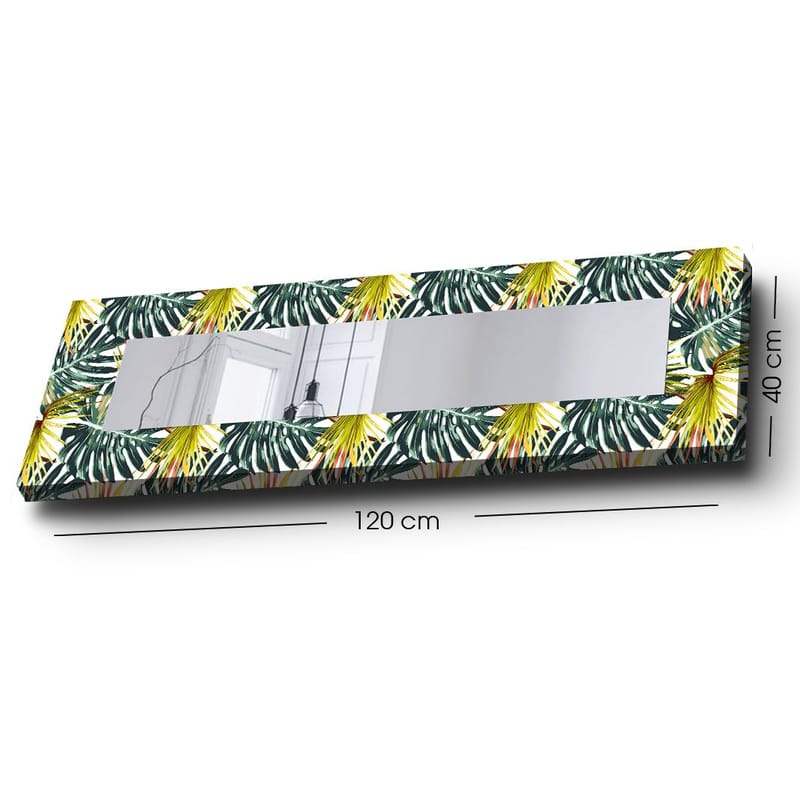 Mokhcha Dekorspeil 40x120 cm Christmas - Canvas/Flerfarget - Interiør - Speil - Veggspeil