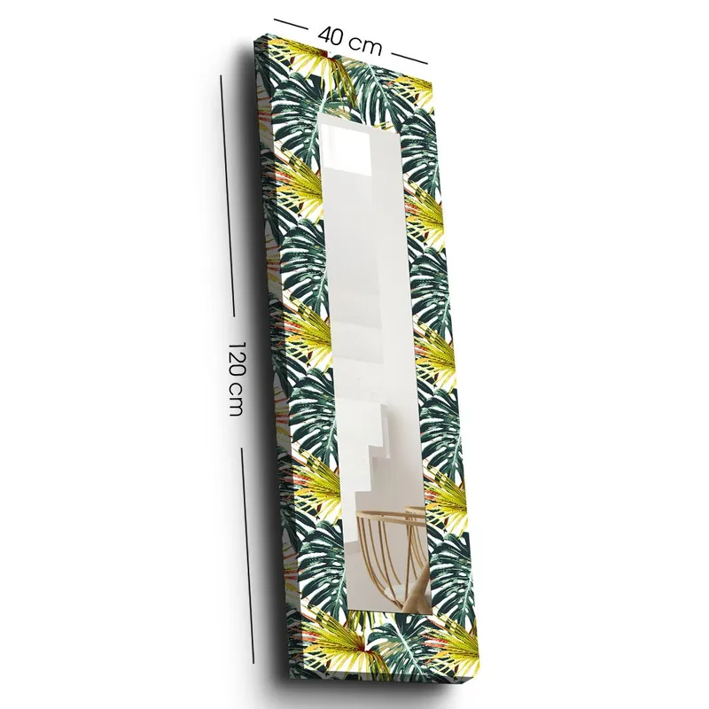 Mokhcha Dekorspeil 40x120 cm Christmas - Canvas/Flerfarget - Interiør - Speil - Veggspeil
