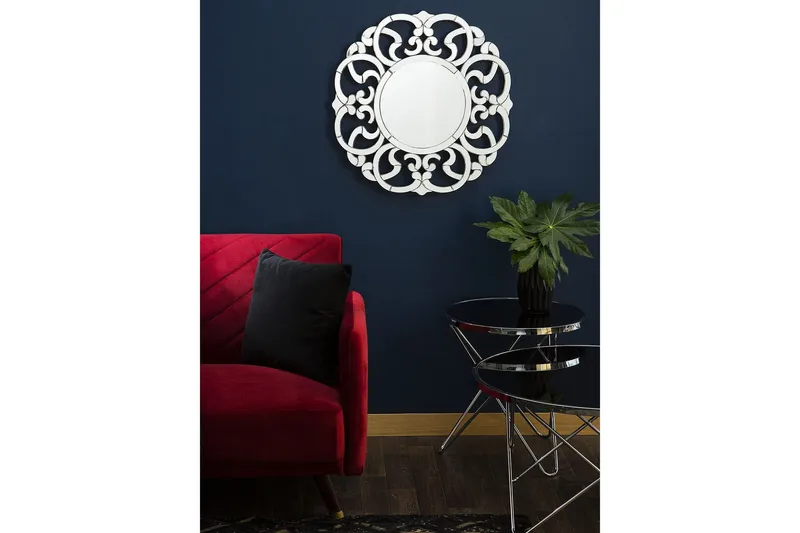 Mornai Speil 70 cm - Sølv - Interiør - Speil - Veggspeil