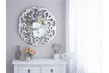 Mornai Speil 70 cm - Sølv - Interiør - Speil - Veggspeil