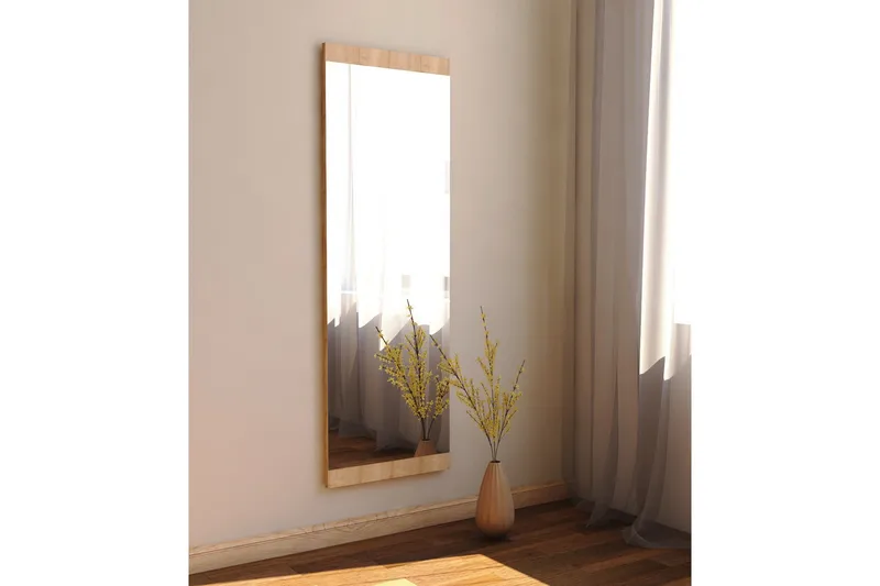 Neom Speil 40 cm Rektangulær - Tre/Natur - Interiør - Speil - Veggspeil