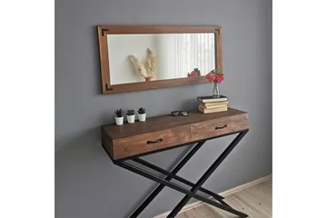 Oluwatise Dekorasjonsspeil 110 cm - Valnøtt - Interiør - Speil - Veggspeil