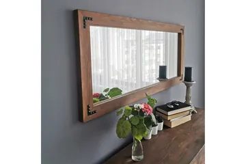 Oluwatise Dekorasjonsspeil 110 cm - Valnøtt - Interiør - Speil - Veggspeil