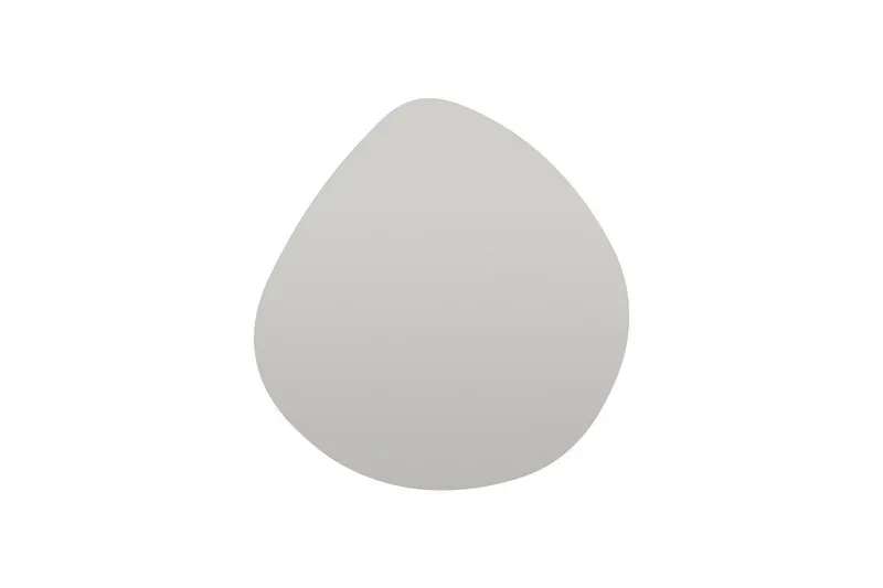 Omilo Speil 60 cm Asymmetrisk - Svart - Interiør - Speil - Veggspeil