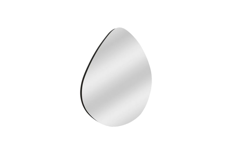 Omilo Speil 60 cm Asymmetrisk - Svart - Interiør - Speil - Veggspeil