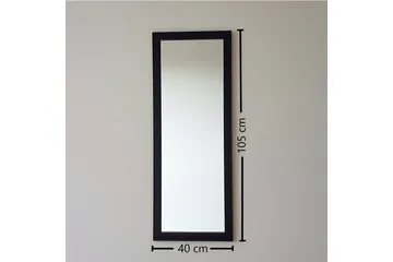 Orbe Dekorasjonsspeil 40 cm - Svart - Interiør - Speil - Veggspeil