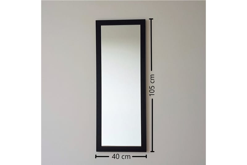 Orbe Dekorasjonsspeil 40 cm - Svart - Interiør - Speil - Veggspeil