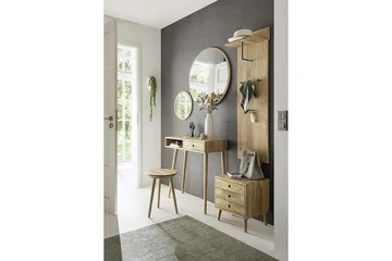 Pakro Speil Rundt 40 cm - Natur - Interiør - Speil - Veggspeil