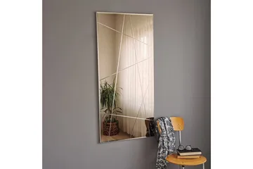 Petalcu Dekorasjonsspeil 130 cm - Sølv - Interiør - Speil - Veggspeil