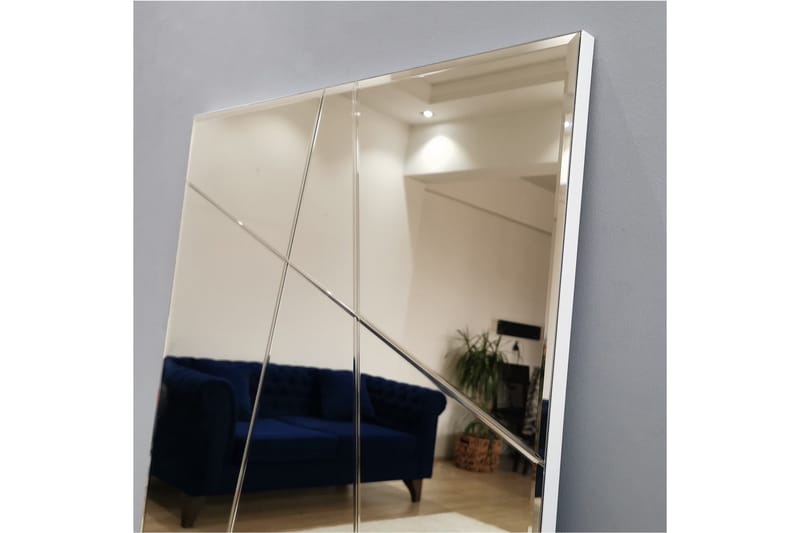 Petalcu Dekorasjonsspeil 130 cm - Sølv - Interiør - Speil - Veggspeil