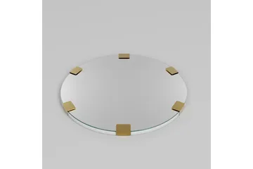 Porp Speil 60 cm Rund - Gull - Interiør - Speil - Veggspeil