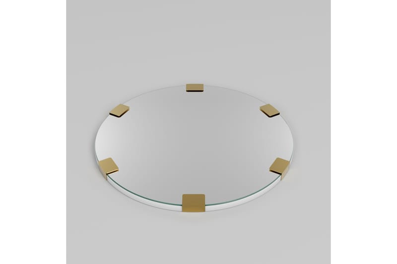 Porp Speil 60 cm Rund - Gull - Interiør - Speil - Veggspeil
