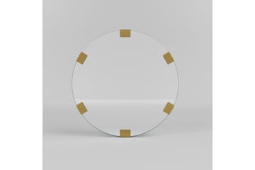 Porp Speil 60 cm Rund - Gull - Interiør - Speil - Veggspeil