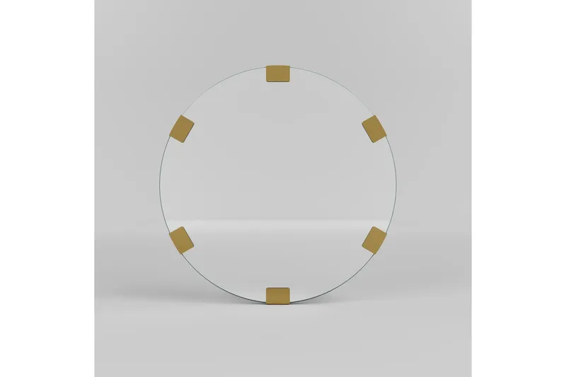 Porp Speil 60 cm Rund - Gull - Interiør - Speil - Veggspeil