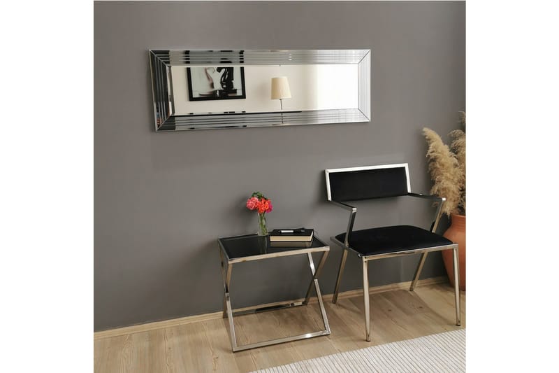 Prajit Dekorasjonsspeil 120 cm - Sølv - Interiør - Speil - Veggspeil