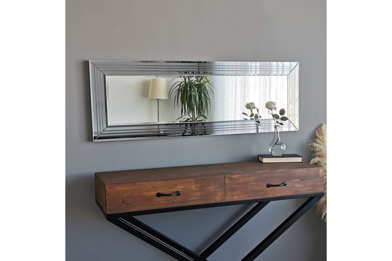 Prajit Dekorasjonsspeil 120 cm - Sølv - Interiør - Speil - Veggspeil