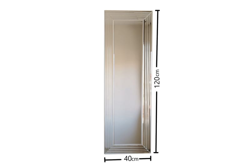 Profil Dekorasjonsspeil 40 cm - Sølv - Interiør - Speil - Veggspeil