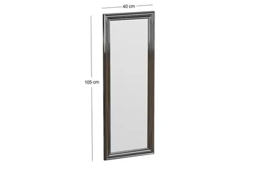 Rube Speil 40 cm Rektangulær - Sølv - Interiør - Speil - Veggspeil