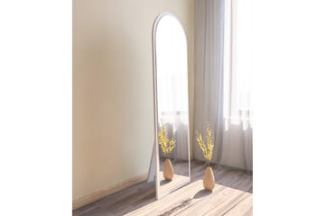 Rusele Speil 50 cm Rektangulær - Hvit - Interiør - Speil - Veggspeil