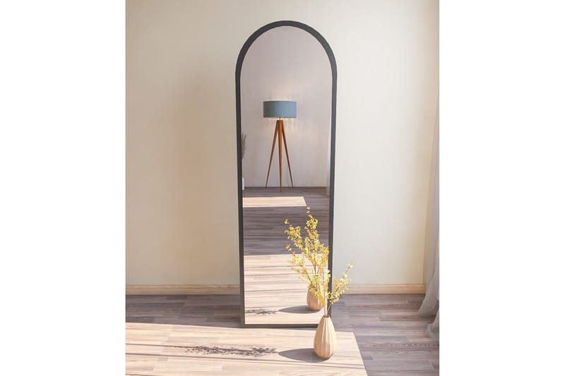 Rusele Speil 50 cm Rektangulær - Svart - Interiør - Speil - Veggspeil