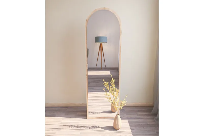 Rusele Speil 50 cm Rektangulær - Tre/Natur - Interiør - Speil - Veggspeil