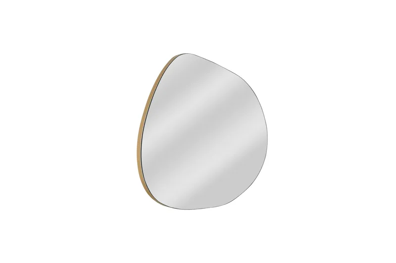 Samtens Speil 75 cm Rektangulær - Gull - Interiør - Speil - Veggspeil