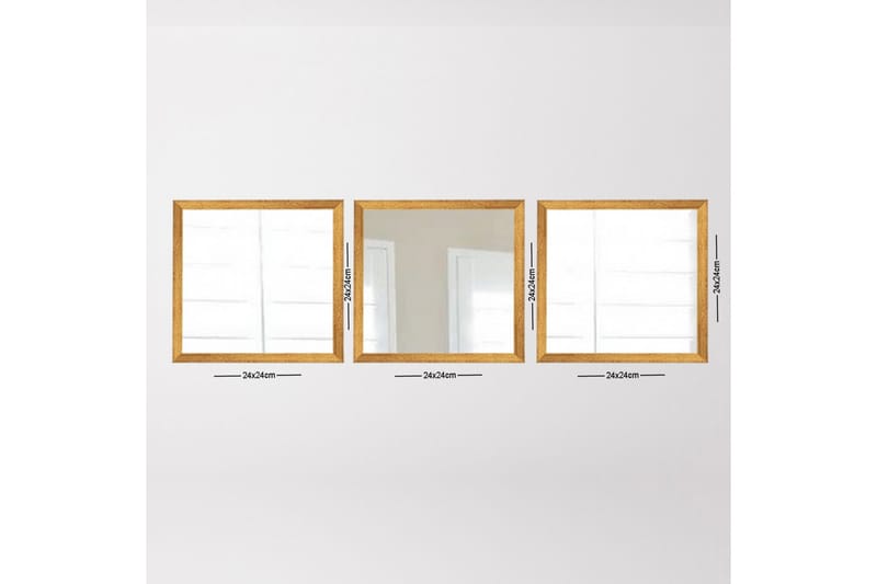 Sarata Speil 5 Deler - Interiør - Speil - Veggspeil