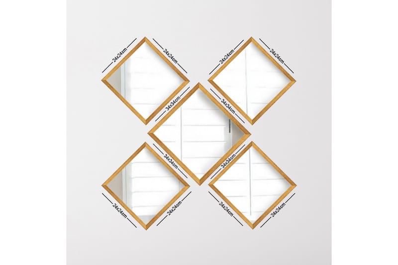 Sarata Speil, Gull/Sølv