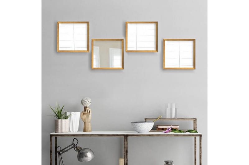 Sarata Speil - Gull/Sølv - Interiør - Speil - Veggspeil