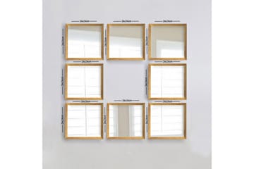 Sarata Speil - Gull/Sølv - Interiør - Speil - Veggspeil