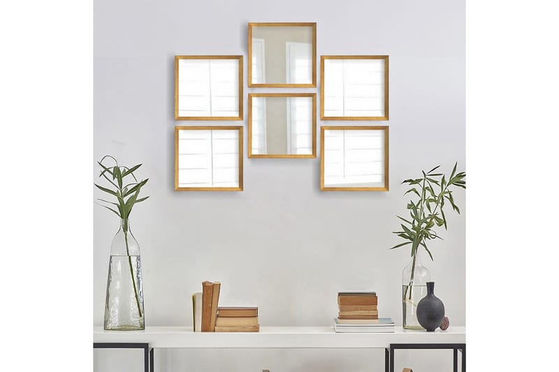 Sarata Speil - Gull/Sølv - Interiør - Speil - Veggspeil