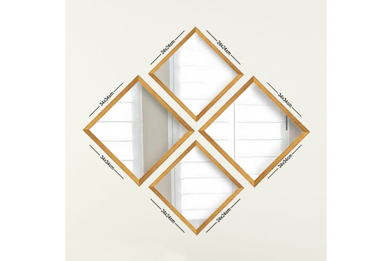 Sarata Speil, Gull/Sølv