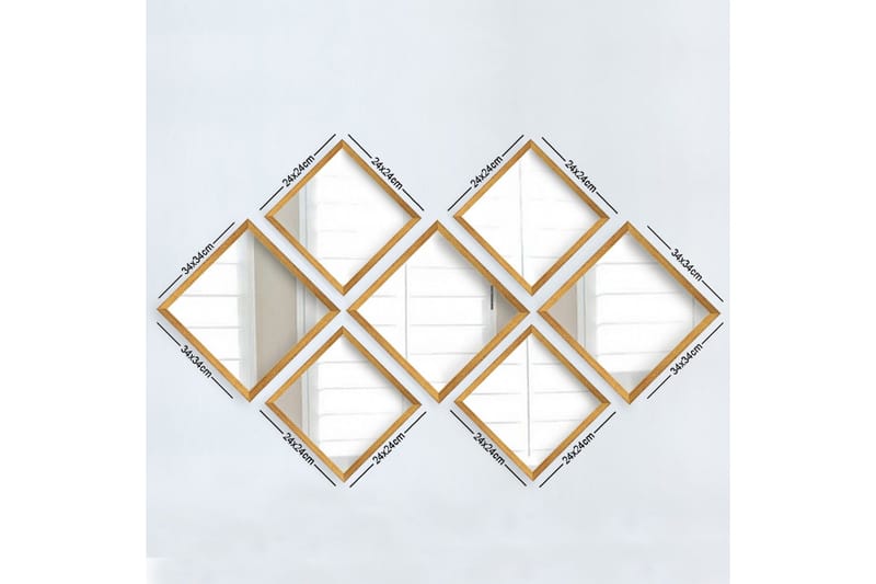 Sarata Speil, Gull/Sølv