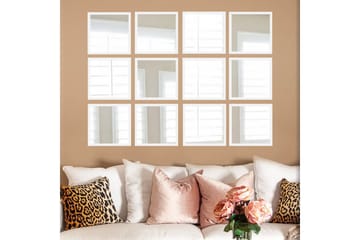 Sarata Speil - Hvit/Sølv - Interiør - Speil - Veggspeil