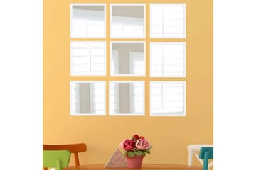 Sarata Speil - Hvit/Sølv - Interiør - Speil - Veggspeil