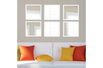 Sarata Speil - Hvit/Sølv - Interiør - Speil - Veggspeil