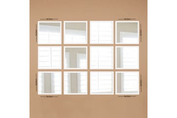 Sarata Speil - Hvit/Sølv - Interiør - Speil - Veggspeil