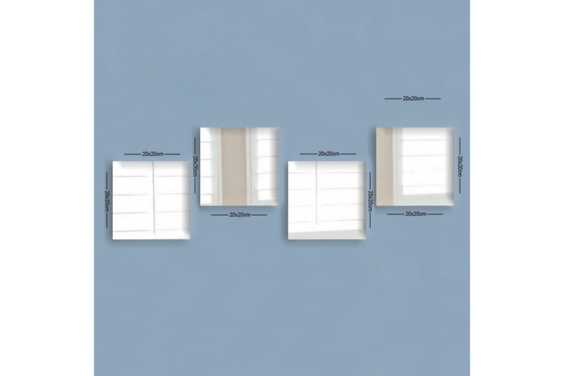 Sarata Speil - Sølv - Interiør - Speil - Veggspeil