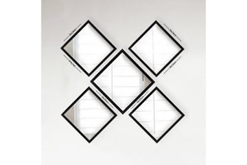 Sarata Speil - Sølv/Svart - Interiør - Speil - Veggspeil