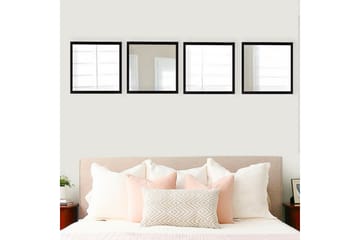 Sarata Speil - Sølv/Svart - Interiør - Speil - Veggspeil