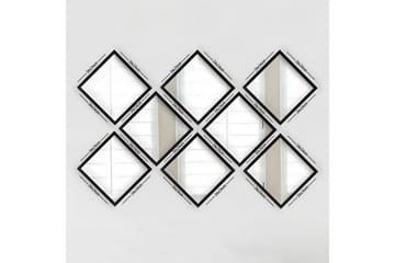 Sarata Speil - Sølv/Svart - Interiør - Speil - Veggspeil