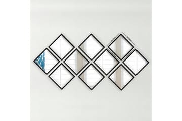 Sarata Speil - Sølv/Svart - Interiør - Speil - Veggspeil