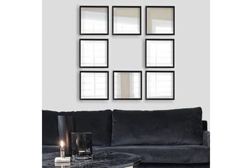 Sarata Speil - Sølv/Svart - Interiør - Speil - Veggspeil