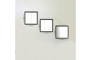 Sarata Speil - Sølv/Svart - Interiør - Speil - Veggspeil