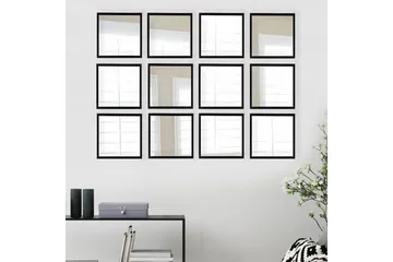 Sarata Speil - Sølv/Svart - Interiør - Speil - Veggspeil