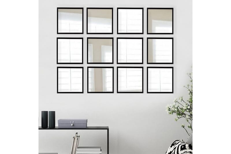 Sarata Speil - Sølv/Svart - Interiør - Speil - Veggspeil